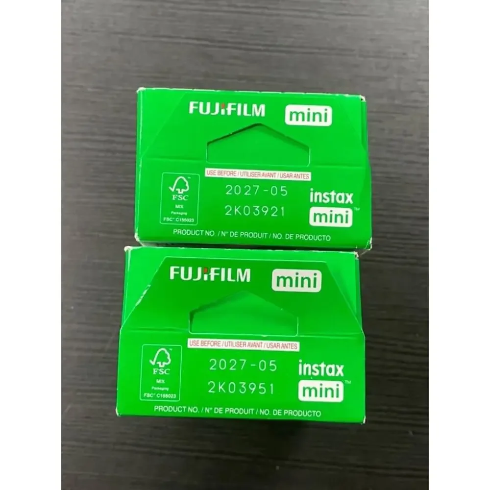 Fujifilm Instax Mini Instant Film (2-Pack, 40 Sheets) (Expiry 05/2027) (Sealed)